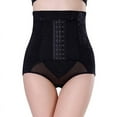 thumbnail image 1 of Pantalones abdominales de cintura alta para posparto para mujer Pantalones moldeadores de cuerpo con hebilla de tres filas y refuerzo de cuerpo Body-Beauty Pantalones abdominales ajustados, 1 of 6