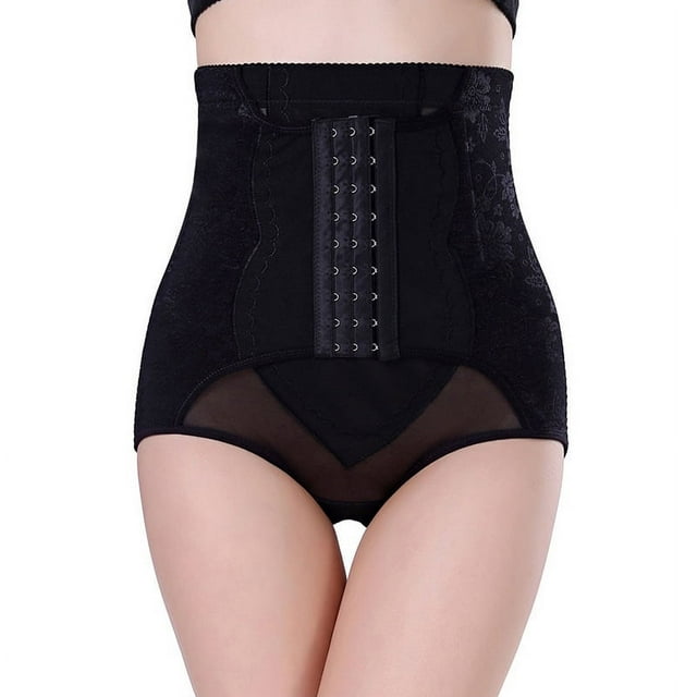 Pantalones abdominales de cintura alta para posparto para mujer Pantalones moldeadores de cuerpo con hebilla de tres filas y refuerzo de cuerpo Body-Beauty Pantalones abdominales ajustados