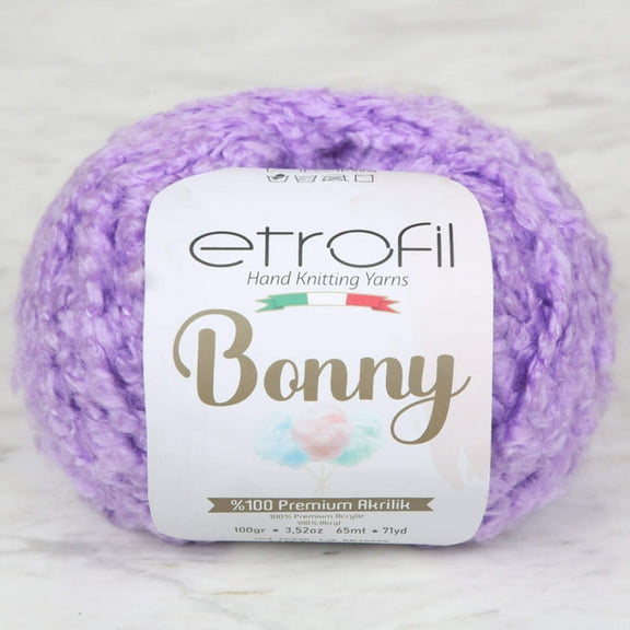 Etrofil Bonny Hand Knitting Yarn,Lilac - 76096