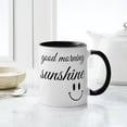 thumbnail image 4 of CafePress - Good Morning Sunshine Mugs - 11 oz Ceramic Mug - Novelty Coffee Tea Cup, 4 of 4