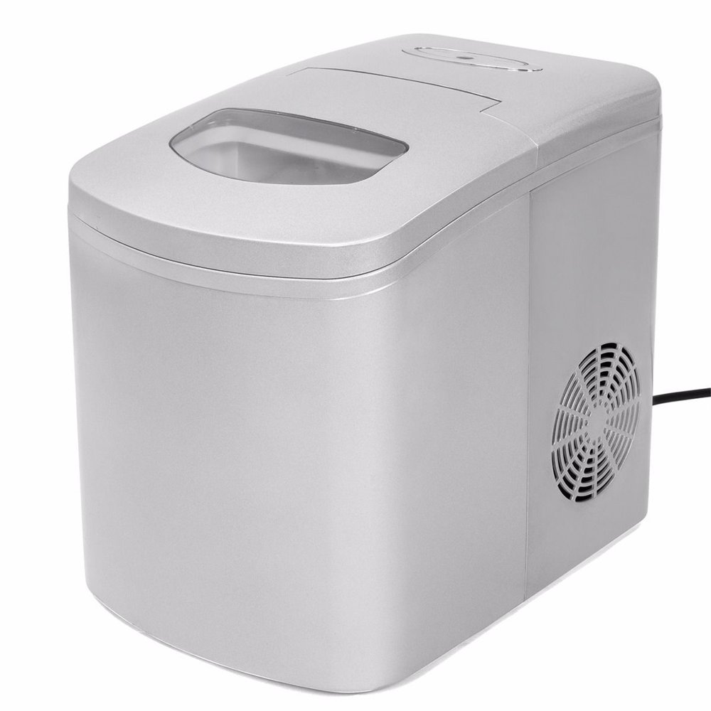 Portable Small Countertop Ice Cube Maker Making Machine
