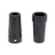 thumbnail image 1 of Paquete de adaptadores de 2 ejes de 2 ejes de instalación de prácticas Partes de actualización de los ejes traseros Cubierta Pragmática de respaldo liso de respaldo para automóviles Modelo RC Negro Inevent FN001700-01, 1 of 7