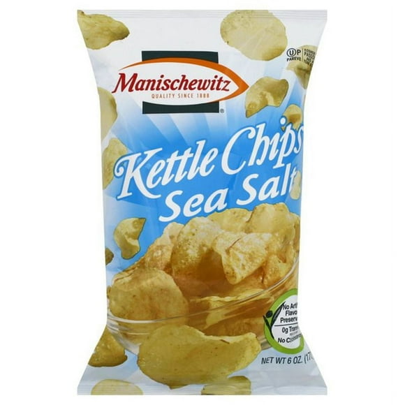 Manischewitz Chips Bouilloire Sel Marin KPY 142g