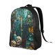 thumbnail image 2 of Balery Baroque Floral Still Life Mochila - Mochila Estilosa y Duradera para Laptop de 15 Pulgadas con Tela Oxford Impermeable, 2 of 8
