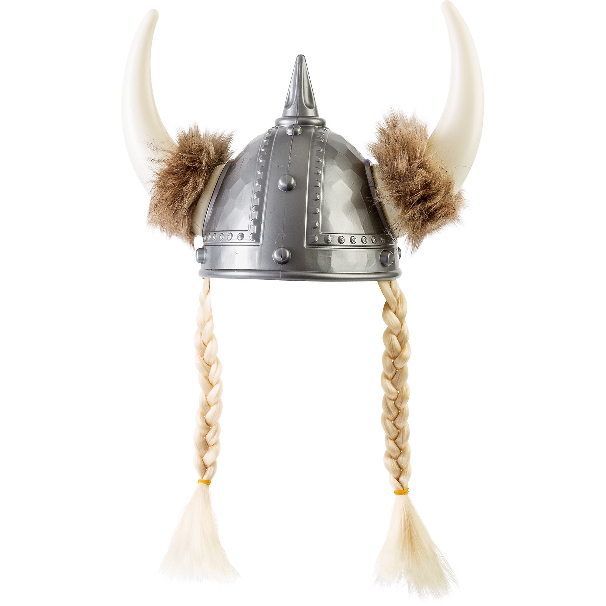Nordic Viking Warrior Helmet with Horns Novelty Metal Vanity Tag License Plate