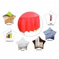 thumbnail image 4 of Craft and Party- 6 Packs of Heavy Duty Premium Plastic Tablecloth Resuable Round|Rectangular, 4 of 4
