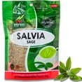 thumbnail image 3 of Sage Loose Leaf Herbal Tea 1.1 oz (30 g) – Natural, Dried Salvia Officinalis Herb Fresh Sage Leaves from Peru, 3 of 7