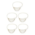 thumbnail image 1 of Minnieouse Cadena de la cintura Cadenas del vientre Accesorio de moda Accesorios de vestir de mujer Dorado Oro 5piezas, 1 of 6