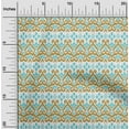 thumbnail image 1 of oneOone Tissu Polyester Lycra Tissu Imprimé Ikat à Tourbillon 1 Yard 56 Pouces de Large, 1 of 4