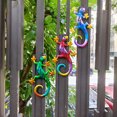 thumbnail image 4 of Arte De Pared Gecko De Metal, Lagarto De Metal Hueco De Hierro Forjado Para Colgar En La Pared, Decoración De Jardín Para El Hogar Para Fijar En Árboles Y Vallas Minnieouse HA042565-02, 4 of 6