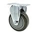 thumbnail image 3 of Polyurethane Top Plate Rigid Caster with 4 Inch Gray Wheel - 350 lbs. Capacity Per Caster - Service Caster Brand, 3 of 4