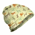 thumbnail image 1 of Dog Lover Unisex Beanie, Pure Breed Animals, Hiking Outdoors, Multicolor, by Ambesonne, 1 of 1