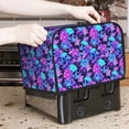 thumbnail image 7 of Sikiie Flower Happy Skull Toaster Covers 2 Slice Dustproof Toaster Cover Bread Machine Cover, Dustproof Cover - 11.4" x 7.5" x 7.9", 7 of 7
