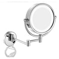 thumbnail image 1 of Vanity Mirror With Lights LED Makeup Mirror With Light 5 X 7 X 10 X Magnification Bathroom Retractable Folding Double-sided Vanity Mirror ,Widely Use, 1 of 4