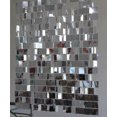 thumbnail image 4 of Cortina de puerta con lentejuelas cuadradas plateadas reflectantes con espejo para hotel, KTV, partición interior, adornos colgantes, decoración para fiestas de bodas, suministros, 4 of 5