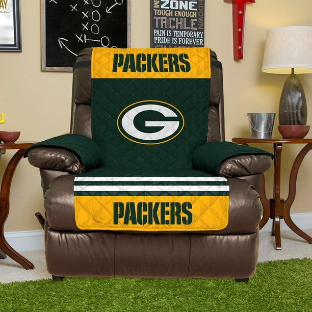 Green Bay Packers Recliner Protector Com Green Bay Packers Recliner Protector, Green Bay Packers Floor Lamp