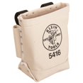 thumbnail image 2 of Klein Tools 5416 Tool Pouch, Small Tool Bag for Bolt Storage with Bull Pin Loops and Belt Strap Connect, 5 x 10 x 9-Inch, 2 of 4