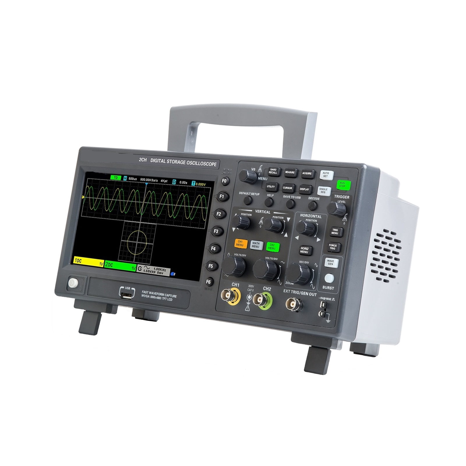 Signal Generation Oscilloscope Dual-Channel Digital Storage Oscilloscope 100M 150M 1GS/s ,Professional Designed
