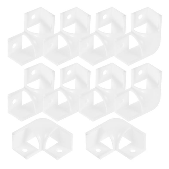 Worgeous 10pcs Led Strip Light Corner Connector Kit V Shape 90 Degree Turning Channels Strip Light Connectors Corner Channels Strip Lamp Corner Connectors