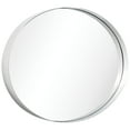 thumbnail image 5 of Empire Art Direct 24"x36" Stainless Steel Oval Wall Mirror in Polished Silver, 5 of 14