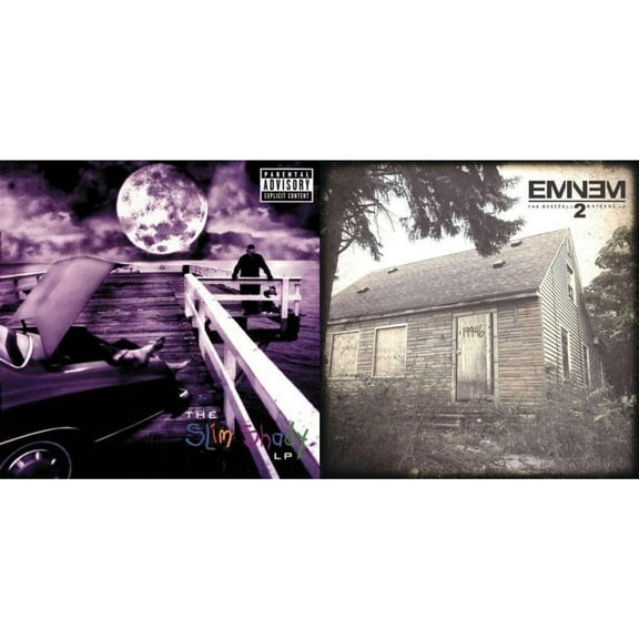 Slim Shady LP & Marshall Mathers LP 2