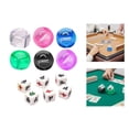 thumbnail image 2 of Acrylic Round Corner Dices 6 Sided Table Game Dices Smooth Enduring, 2 of 12