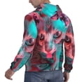 thumbnail image 6 of Haiem Psychedelic Hairless Cat Patterned Men's Hoodie with Kangaroo Pocket - Ideal Pullover Sweatshirt for Daily Wear, Travel, and Home-XX-Large, 6 of 7