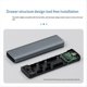 thumbnail image 4 of M.2 SSD Hard Disk SSD Cases Type C USB 3.1 M2 NGFF HD Enclosure, 4 of 5