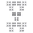 thumbnail image 3 of yingyy Window Net Screen Self-adhesive Patch Fiber Glass Netting Stickers Mesh Repair Patches Door Curtain Accessories Type 2 Grey 5Set, 3 of 6