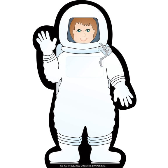 SHAPES ETC. Large Notepad - Astronaut