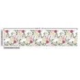 thumbnail image 3 of Ambesonne Floral Fabric by the Yard Upholstery, Flowers and Long Twigs Art, 2 Yards, White and Multicolor, 3 of 5