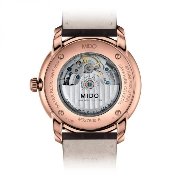 Mido Baroncelli Jubilee Automatic Chronometer Anthracite Dial