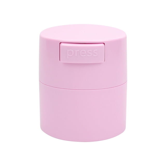 Monstrate Contenedor de almacenamiento de pegamento para pestañas, tarro a prueba de fugas, soporte de Gel fluido de viaje, organizador de carbón Suministros de limpieza para el hogar Rosa Monstrate HA065842-03