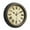 B, variant on ZMKIAG Retro Silent Round Classic Clock with a Hook, Easy to Hang Battery Operated, Non Ticking Retro Wall Clock, Easy to Read for Living Room, Bedroom, School, Home Decor