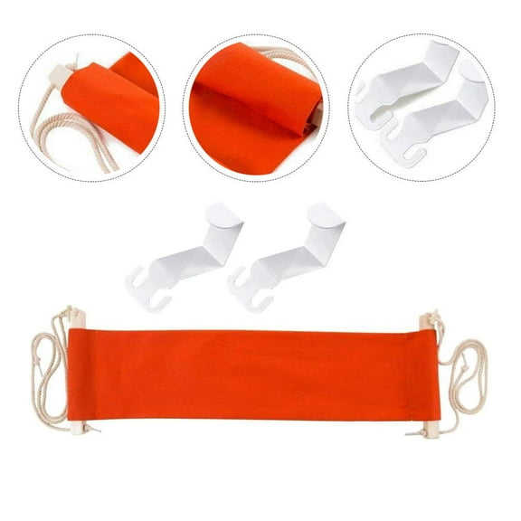 FRCOLOR Desk Foot Resting Hammock Office Feet Rest Portable Foot Hanging Hammock