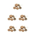 thumbnail image 3 of paramount NEW Kitchen 100Pcs Blank Kraft Paper Hanging Hole Gift Label Diy Craft Paper 1pcs 5Set, 3 of 6
