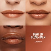 bareMinerals Dewy Lip Gloss-Balm, Lip Gloss, Grateful, 0.1 oz