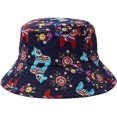thumbnail image 2 of CoCopeaunts Summer Bucket Hats for Women Cotton Ladies Bucket Cap Reversible Two Side Wear Sport Fisherman Hat Many Pattern, 2 of 8