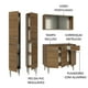 thumbnail image 4 of Madesa Gabinete de Cocina Integral Compacta 169 cm Emilly Rústico 10, 4 of 10
