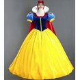 thumbnail image 3 of Halloween Adult Princess Costume Princess Peach Pink Stage Costume Party Queen Dress Dress, 3 of 3