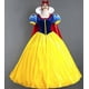 thumbnail image 3 of Halloween Adult Princess Costume Princess Peach Pink Stage Costume Party Queen Dress Dress, 3 of 3