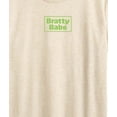 thumbnail image 3 of Instant Message - Bratty Babe - Women's Short Sleeve Graphic T-Shirt, 3 of 6