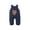 Navy, variant on SNKSDGM Baby Winter Quilted Sleeveless Overalls, Cute 3D Bear Applique Thick Cotton Warm Jumpsuit for Toddler Boys Girls White 3-6 Months