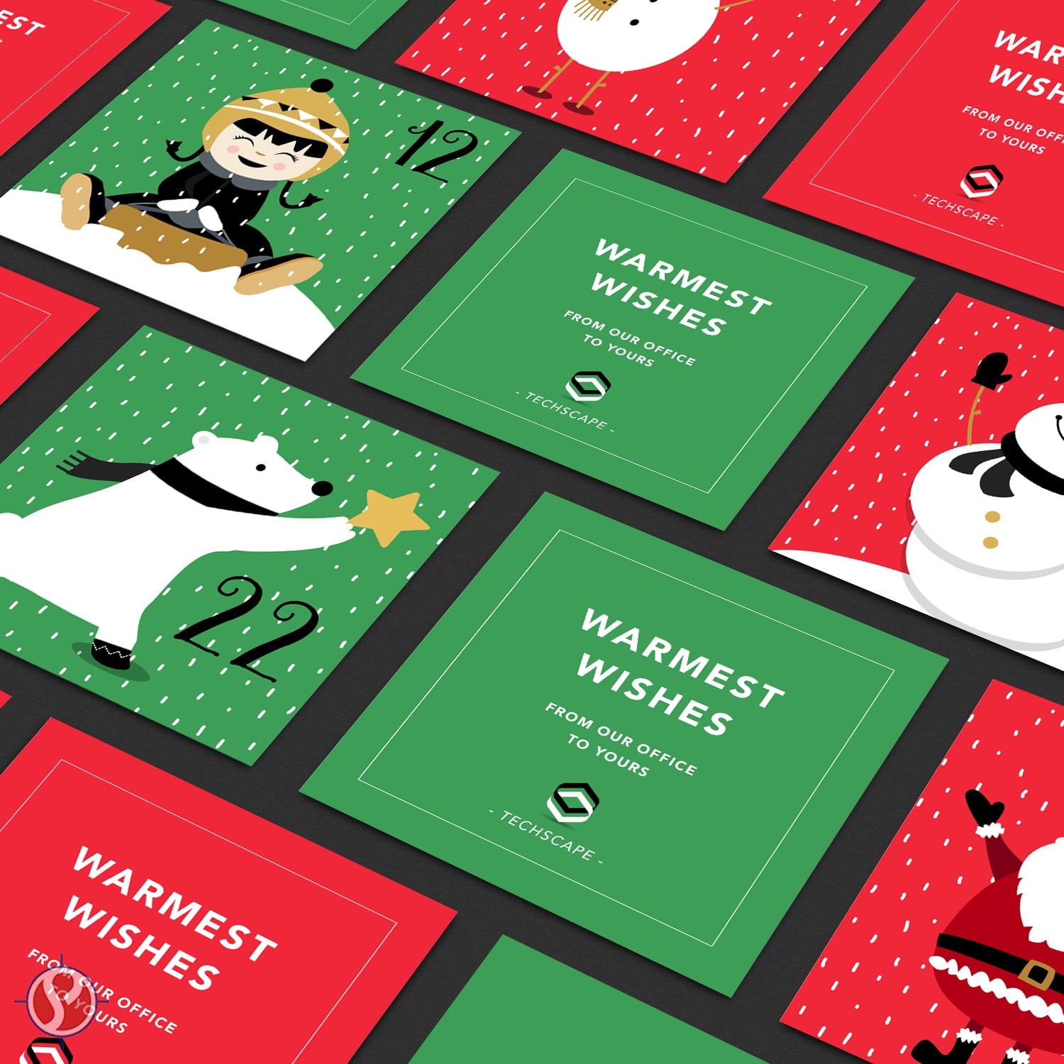 Holiday Colored Paper – Perfect for Christmas and New Year's Arts and Crafts, Party Invitations and Announcements | 24lb Bond, 60lb Text (90GSM) | 8.5 x 11" | 50 Red and 50 Green (100 Sheets Total)