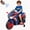 Blue and Red, variant on TopComfy 12V Mini Ride On Motorcycle with Training Wheels, Battery Powered Electric Motorbike with LED Lights and Music Compact Outdoor Ride Experience for Beginner Riders