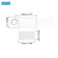 thumbnail image 2 of 40 Pcs Plastic Key Tags Key Labels with Ring and Label White, 2 of 3