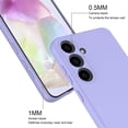 thumbnail image 3 of Slim Liquid Silicone Case for Samsung Galaxy A35 5G,with Scratch-Resistant Microfiber Lining Shockproof Soft Silicone Protective Case for Samsung Galaxy A35 5G (Purple), 3 of 7