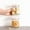 White, variant on Leakproof Glass Storage Jars, Reusable Overnight Oats Containers with Lids, Stackable Pantry Organizers for Snacks Cereal Salad Dressing