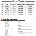 thumbnail image 2 of Giftesty Womens Two Piece Homewear Outfits Women's Solid Color Long Sleeved Shirt With Chest Pad Pants Home Clothing Pajamas Set, 2 of 5