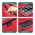thumbnail image 4 of Caja de almacenamiento para adornos Tiny Tim Totes con tapa con cierre, 48 compartimentos, 4 of 9
